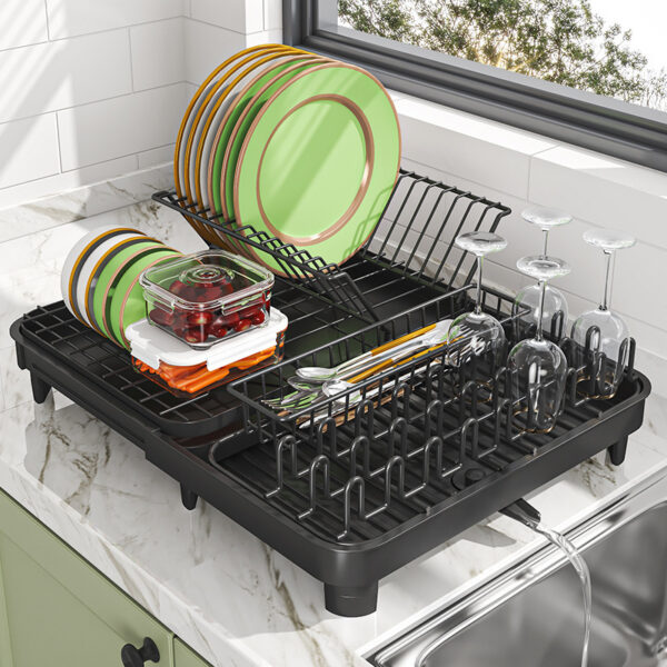 Kitchen Bowl Rack Household Multifunctional - Image 10