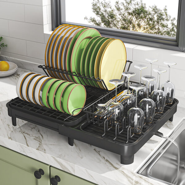 Kitchen Bowl Rack Household Multifunctional - Image 9