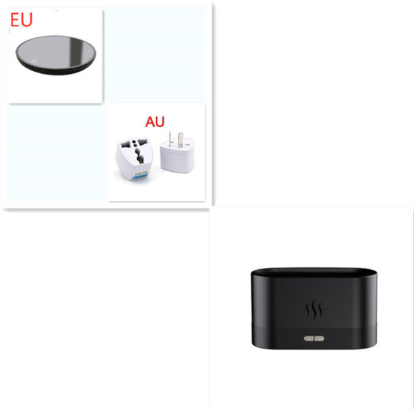 Aroma Diffuser With Flame Light Mist Humidifier Aromatherapy Diffuser With Waterless Auto-Off Protection For Spa Home Yoga Office - Image 2