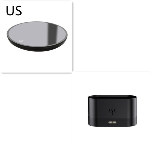 Aroma Diffuser With Flame Light Mist Humidifier Aromatherapy Diffuser With Waterless Auto-Off Protection For Spa Home Yoga Office - Image 10